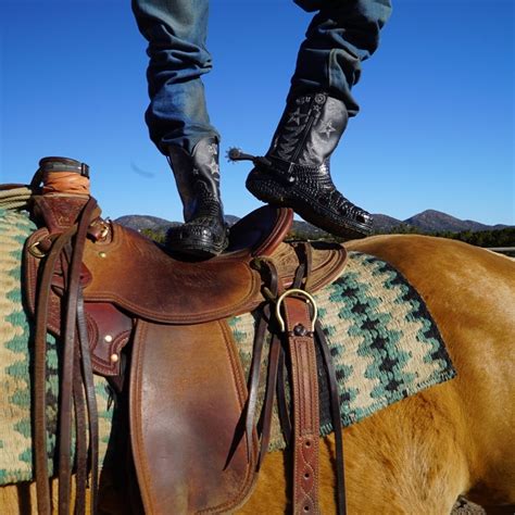 cowboy crocs|We Asked a Real Horseman to Ranch